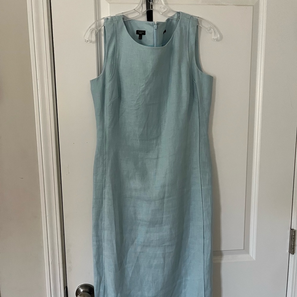 Light Blue Sleeveless Dress